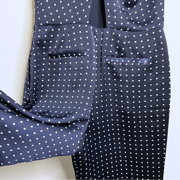 Banana Republic Polka Dot Twist Back Crop Jumpsuit - Picture 8 of 14